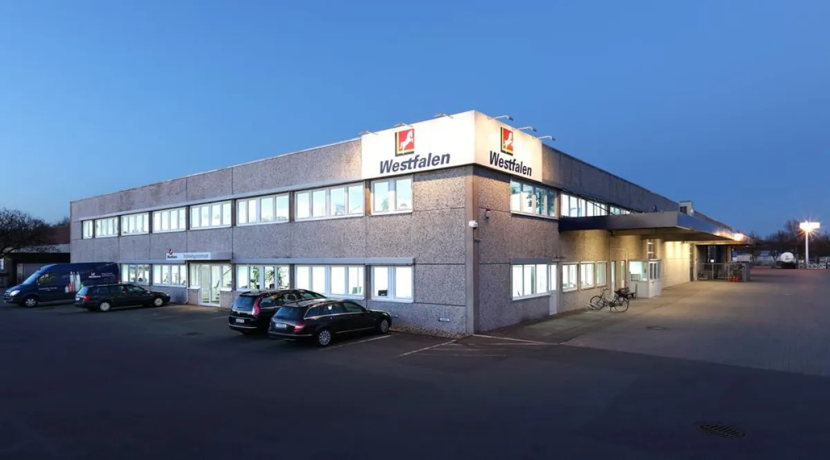 Neuer Standort für die Gase-Technik: das Technologiezentrum der Westfalen AG.