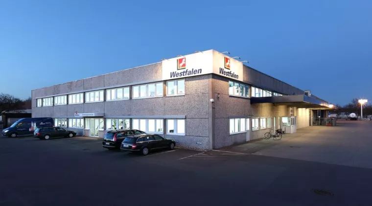 Bild: Neues Technologiezentrum der Westfalen AG