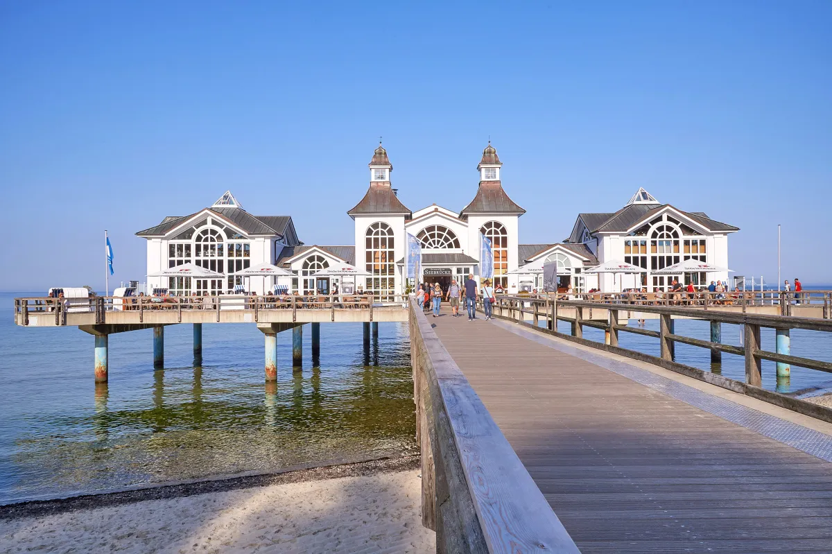 Beliebte Adresse für ambulante Kuren auf Rügen: das Ostseebad Sellin (© Ostseeappartements Rügen)