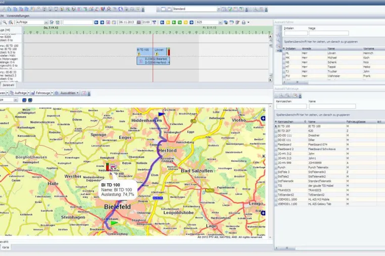 TRANSDATA präsentiert zahlreiche neue Features für Speditionssoftware Komalog Bild: TRANSDATA präsentiert zahlreiche neue Features für Speditionssoftware Komalog