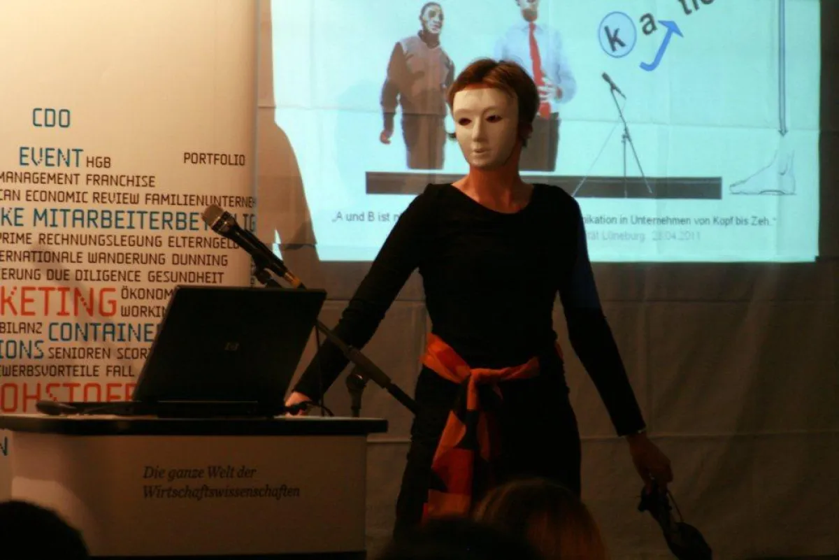 Cha-Cha-Cha Tanzeinlage der Doktorandin Melanie Mergler