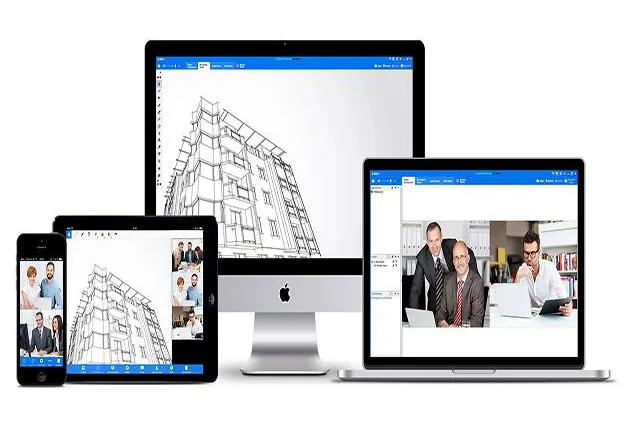 Bild: Vivicom präsentiert neue B2B-Videokommunikationslösung BlueVision auf der CeBIT