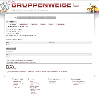 Bild: Bärenmäßig – als Gruppe günstiger zu Knut