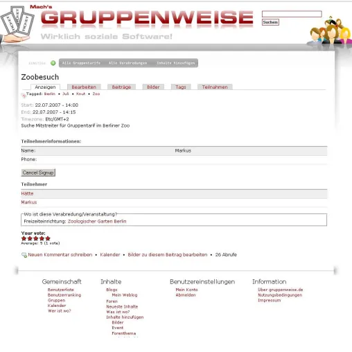 Bärenmäßig – als Gruppe günstiger zu Knut Bild: Bärenmäßig – als Gruppe günstiger zu Knut