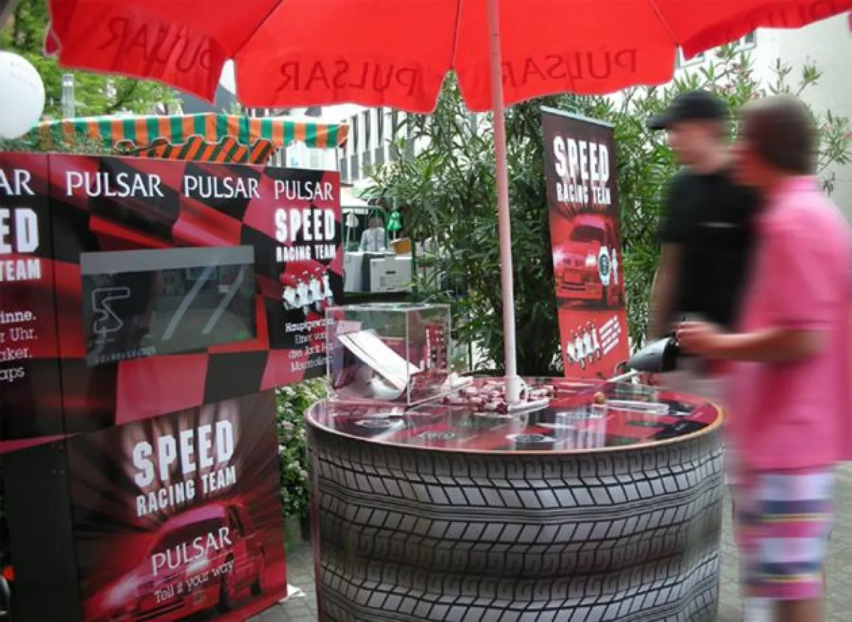 Spielspaß für Groß und Klein – Pulsars Sommer-Promotion ist in 50 deutschen Städten anzutreffen.