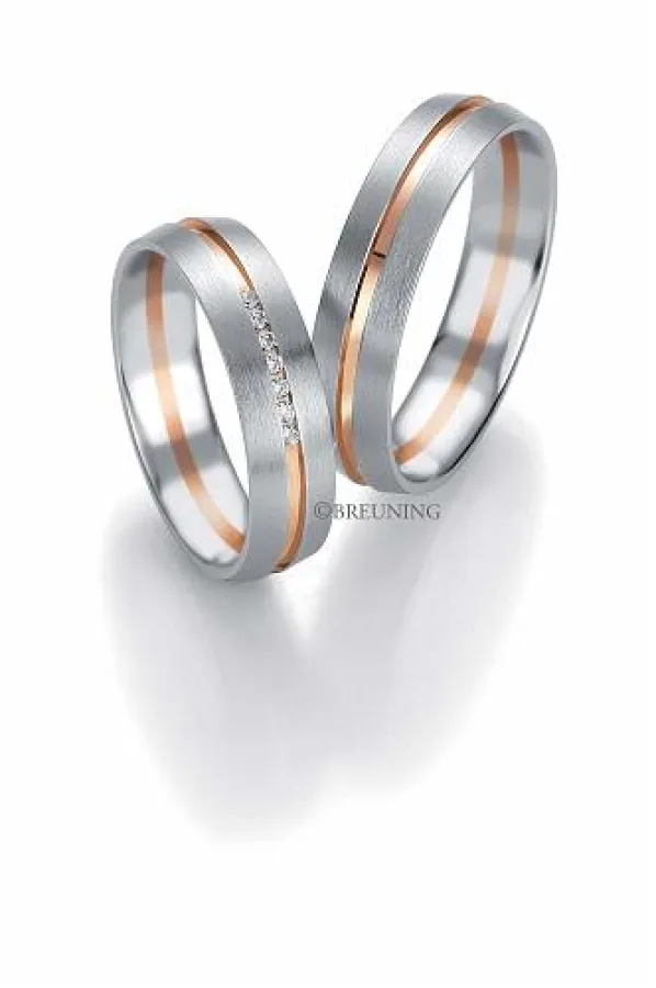 Extravagante Trauringe aus der BREUNING Design Kollektion