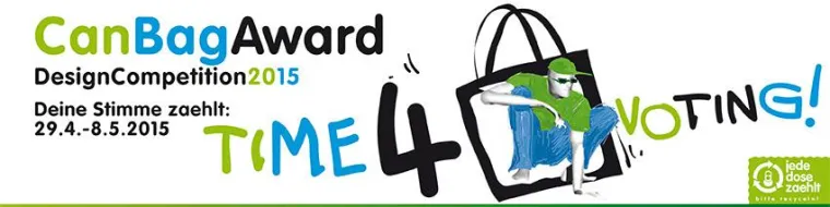 Bild: Ab sofort mitbestimmen - Das Voting für das CanBag Design 2015 startet