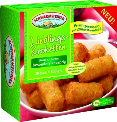Bild: "Lieblings-Kroketten" werden aus der ganzen Kartoffel frisch geraspelt