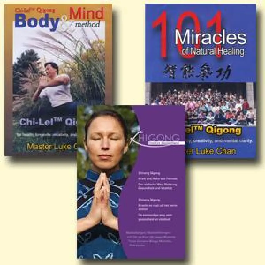 Zhineng Qigong DVDs (mit Anne Hering und Master Luke Chan)