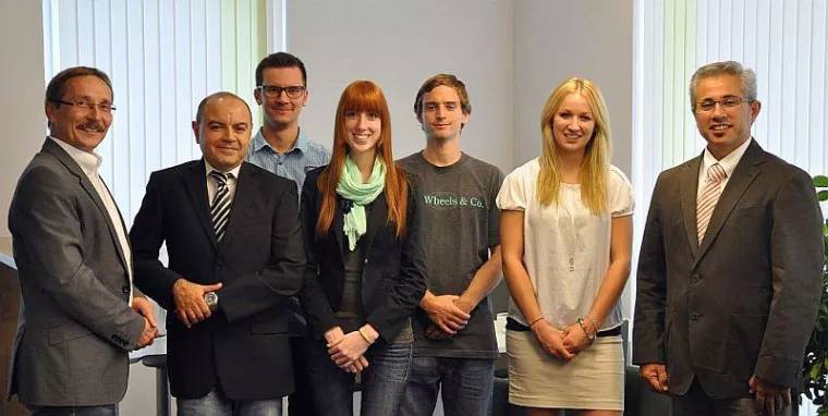 Bild: Ausbildung mit Mehrwert: vier neue Azubis bei Computer-L.A.N.