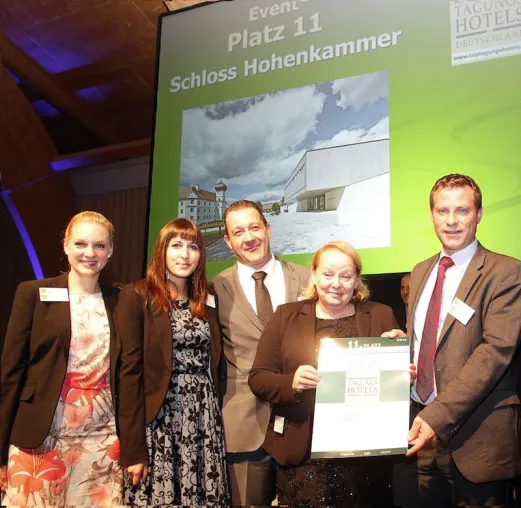 Bild: Schloss Hohenkammer ist „Tagungshotel des Jahres “