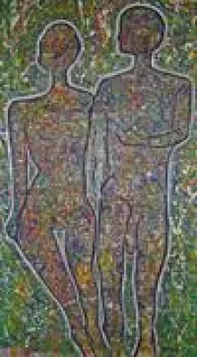 Bild: „Quant chant l’Amour“ – Abdoulaye Guissé ab 29. April 2011 bei african-painters.com
