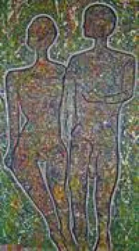 „Quant chant l’Amour“ – Abdoulaye Guissé ab 29. April 2011 bei african-painters.com Bild: „Quant chant l’Amour“ – Abdoulaye Guissé ab 29. April 2011 bei african-painters.com