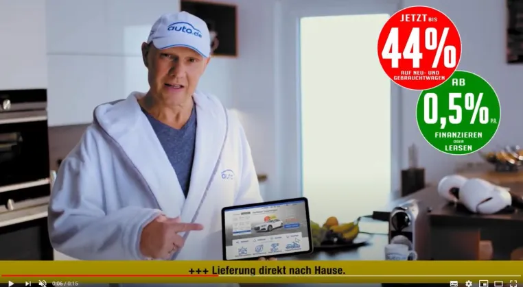 Bild: auto.de startet mit TV-Kampagne - Axel Schulz unterstützt neuen Markenauftritt