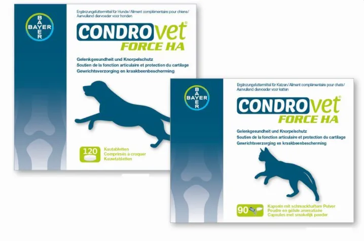 Bild: Condrovet® – Dreifacher Knorpelschutz für Tiergelenke