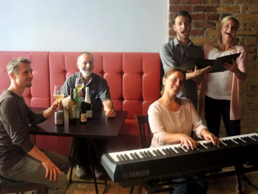 Notenrad-Operntour am 16. September 2018 - Musikalische Radtour anlässlich 325 Jahre Oper in Leipzig Bild: Notenrad-Operntour am 16. September 2018 - Musikalische Radtour anlässlich 325 Jahre Oper in Leipzig