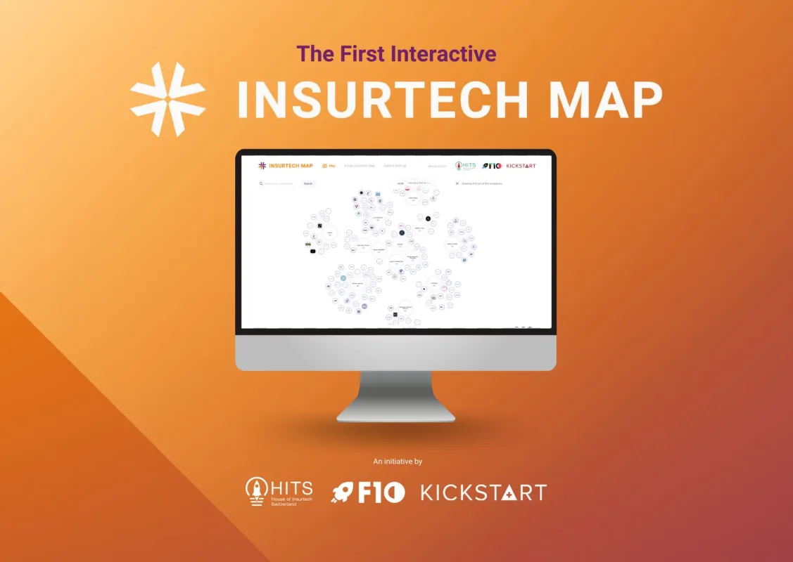 Virtuelle InsurTech Map mit mehr als 140 InsurTechs 