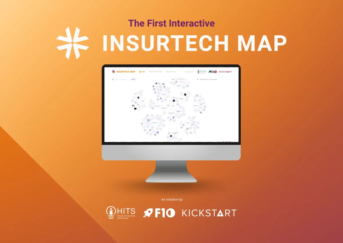 Virtuelle InsurTech Map mit mehr als 140 InsurTechs 