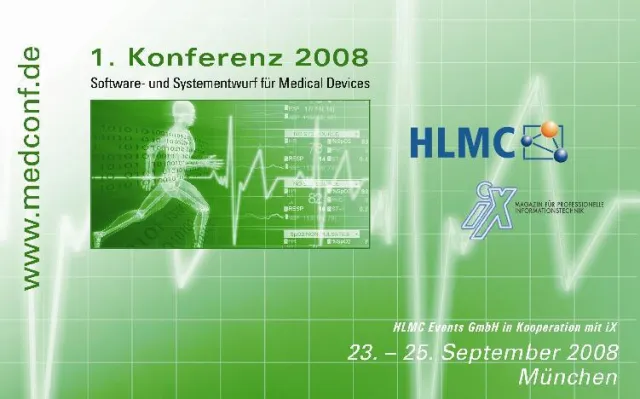 Bild: Startschuss zur MedConf 2008 gefallen