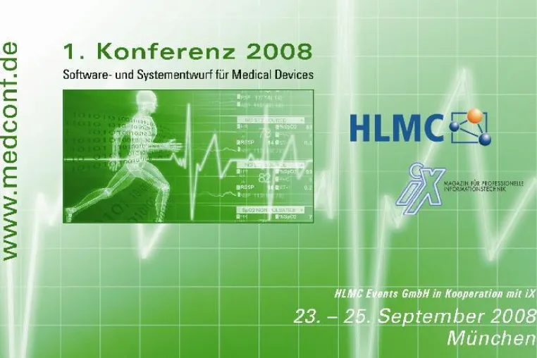 Bild: Startschuss zur MedConf 2008 gefallen
