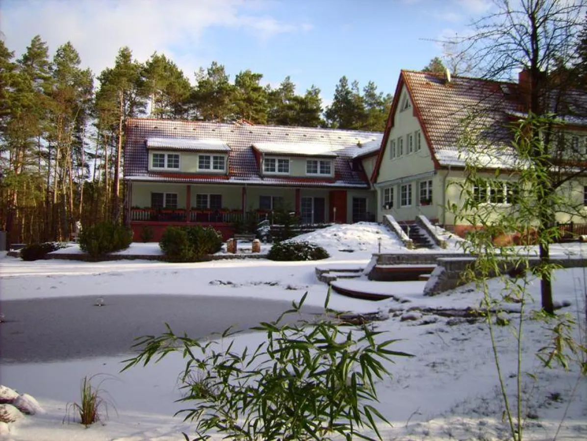 weihnachtliche Tischdekoration in unserem Restaurant