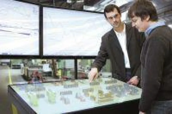 Bild: Fraunhofer IGD - Hannover Messe 2017: Produktionsdaten auf einen Blick erfassen