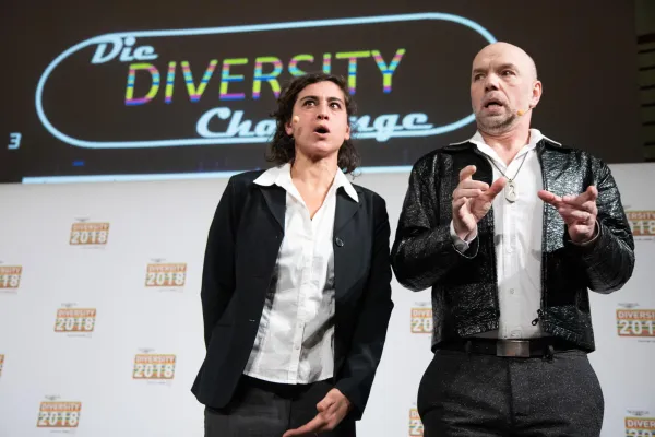 Bild: Offene Probe der DiversityShow