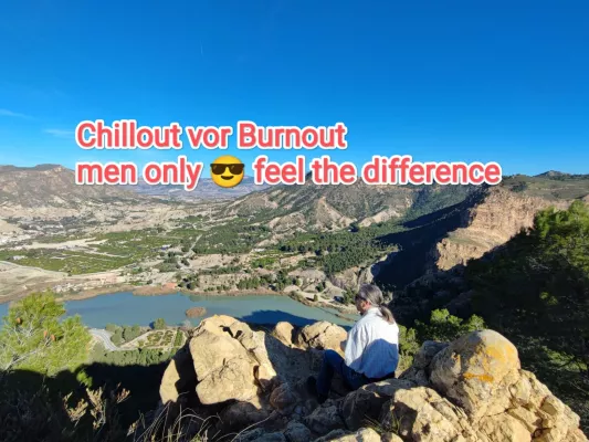 Bild: Chillout vor Burnout - men only – feel the difference - mit Petra Lupp im Domicilio de Vida - Spanien