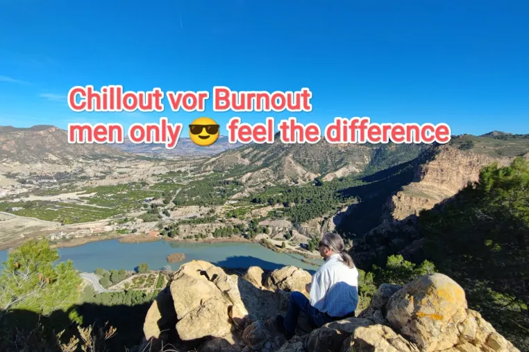 Chillout vor Burnout - men only – feel the difference - mit Petra Lupp im Domicilio de Vida - Spanien Bild: Chillout vor Burnout - men only – feel the difference - mit Petra Lupp im Domicilio de Vida - Spanien