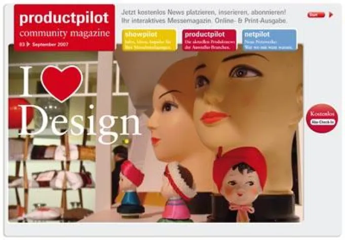 Bild: Neues Productpilot Community Magazine ist online: „I Love Design“