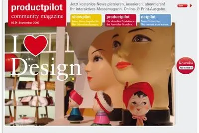 Bild: Neues Productpilot Community Magazine ist online: „I Love Design“