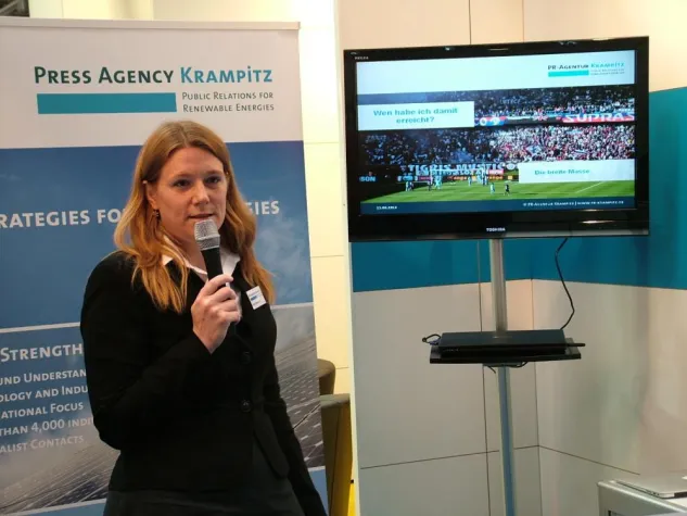 Bild: ISH 2013: PR-Agentur Krampitz präsentiert Studie zur Kommunikation von Biomasse-, Solar- und Windfirmen