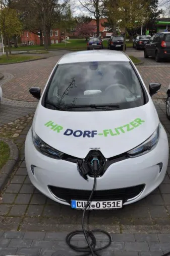 Bild: Dorfflitzer – elektrisches CarSharing im ländlichen Raum