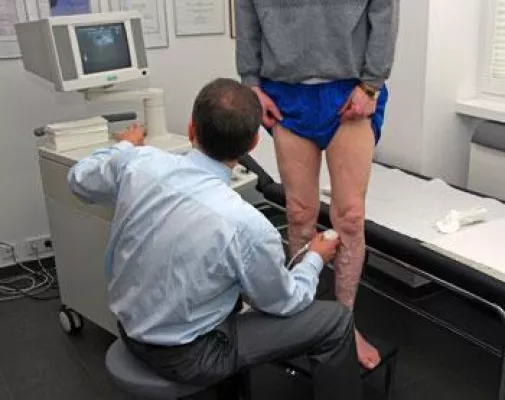 „Der Krampf mit der Vene“ Bild: „Der Krampf mit der Vene“