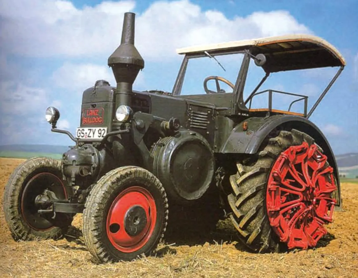 Auf Platz 1 der beliebtesten Trecker Norddeutschlands: der Lanz-Trecker