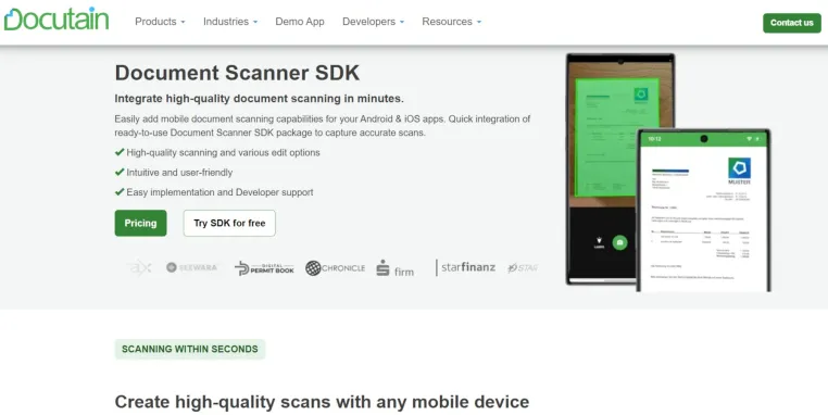 Start-up SEEWARA GmbH integriert Docutain Data Capture SDK zur Belegerfassung in ihre Buchhaltungs-App Bild: Start-up SEEWARA GmbH integriert Docutain Data Capture SDK zur Belegerfassung in ihre Buchhaltungs-App
