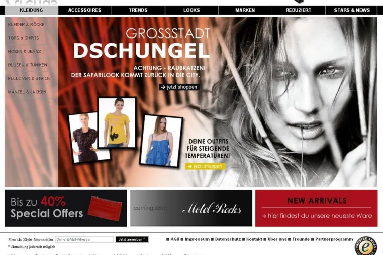 Neue In-Labels bei 7trends Bild: Neue In-Labels bei 7trends