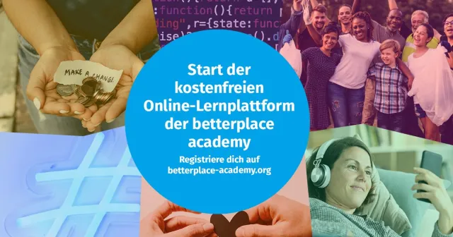 Bild: betterplace startet kostenfreie Lernplattform für soziale Organisationen