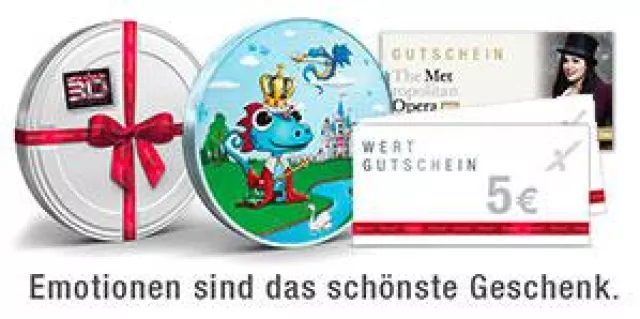 Last-Minute-Weihnachtsgeschenktipp: Mit CinemaxX Kinogutscheinen unvergessliche Momente schenken Bild: Last-Minute-Weihnachtsgeschenktipp: Mit CinemaxX Kinogutscheinen unvergessliche Momente schenken