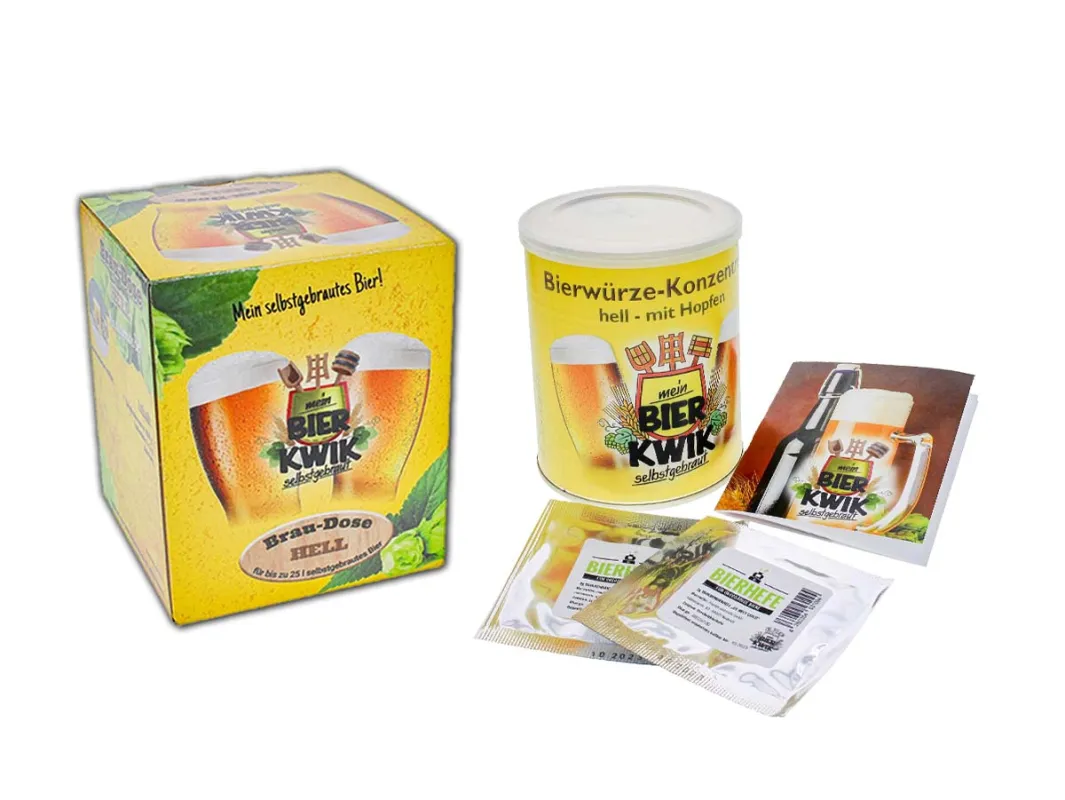 Mit der kleinsten Brauerei der Welt, der Brau-Dose, das eigene Bier herstellen und genießen! (© Hopfen und mehr GmbH)