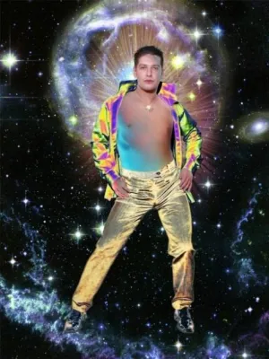 Bild: Nonverbales Popart-Plakat: Beautiful Energies von und mit Albert Metzler