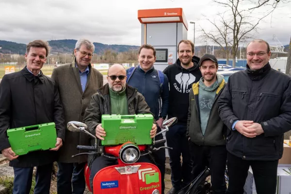 Bild: badenova testet innovatives Projekt im Bereich der „kleinen Mobilität“