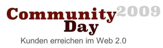 Bild: CommunityDay 2009 - Wie können Unternehmen erfolgreich werben bei Facebook & Co.?