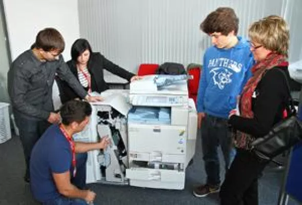 Bild: „Tag der Ausbildung“ bei Ricoh Deutschland