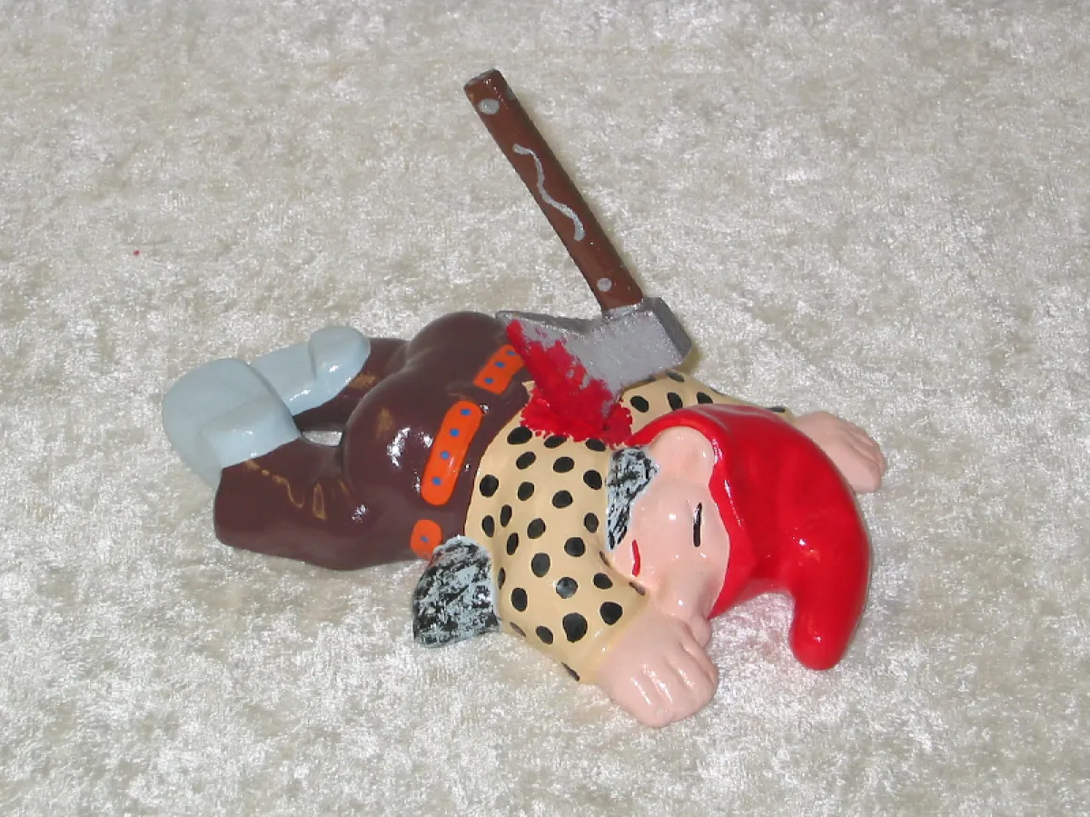 ermordeter Zwerg von www.Zwergen-POWER.com