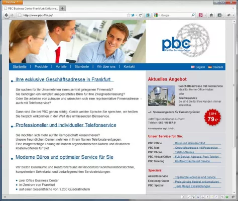 Bild: Repräsentative Geschäftsadresse im Westend Frankfurt mieten