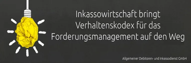 Bild: Inkassowirtschaft bringt Verhaltenskodex für das Forderungsmanagement auf den Weg