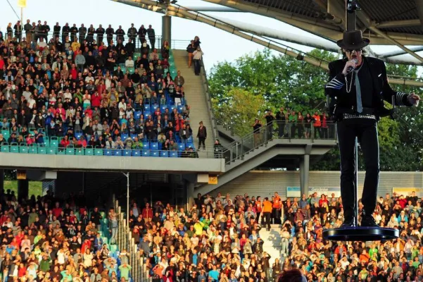 Bild: Gänsehaut bei ´Gigantomania´- Show. Udo Lindenberg kündigt neue Songs an