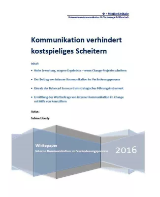 Bild: Change Management: Kommunikation verhindert kostspieliges Scheitern