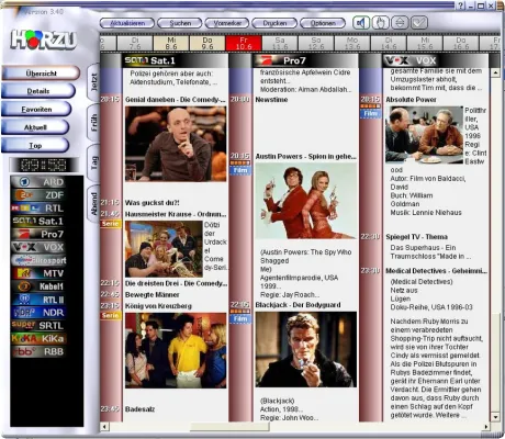 Bild: TVgenial 3.40: Digitale Fernsehzeitung mit neuem Premiumpaket